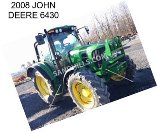 2008 JOHN DEERE 6430