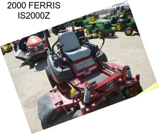 2000 FERRIS IS2000Z