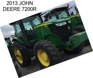 2013 JOHN DEERE 7200R