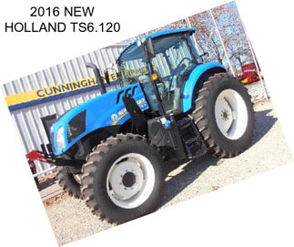 2016 NEW HOLLAND TS6.120