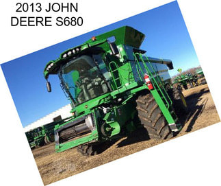 2013 JOHN DEERE S680