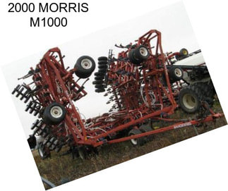 2000 MORRIS M1000