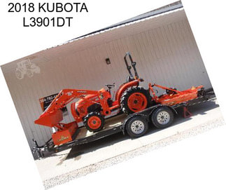 2018 KUBOTA L3901DT