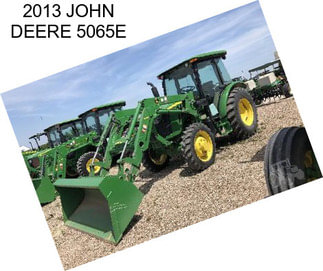 2013 JOHN DEERE 5065E