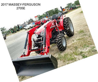 2017 MASSEY-FERGUSON 2705E