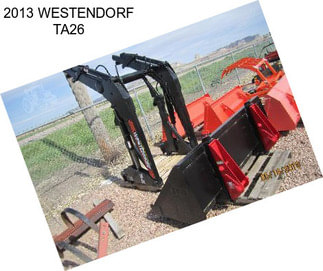 2013 WESTENDORF TA26