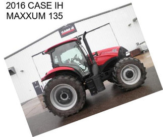 2016 CASE IH MAXXUM 135