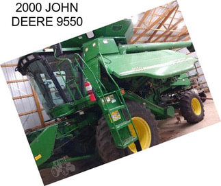 2000 JOHN DEERE 9550