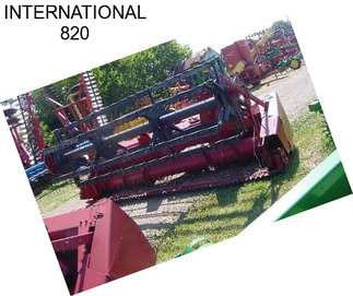 INTERNATIONAL 820