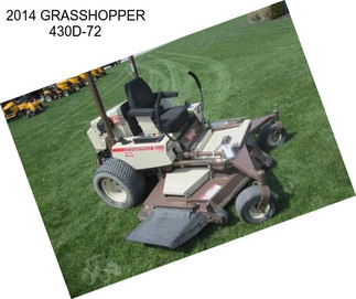 2014 GRASSHOPPER 430D-72