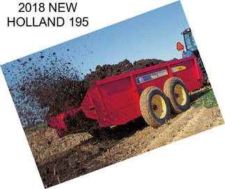 2018 NEW HOLLAND 195