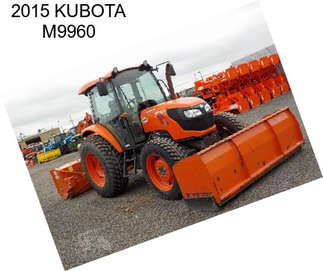 2015 KUBOTA M9960