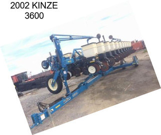 2002 KINZE 3600