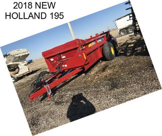 2018 NEW HOLLAND 195