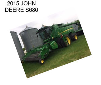 2015 JOHN DEERE S680