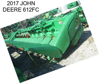 2017 JOHN DEERE 612FC