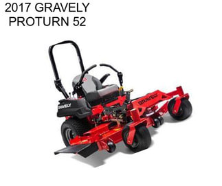 2017 GRAVELY PROTURN 52