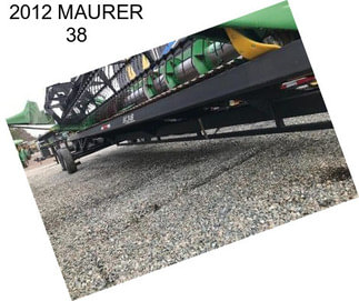 2012 MAURER 38