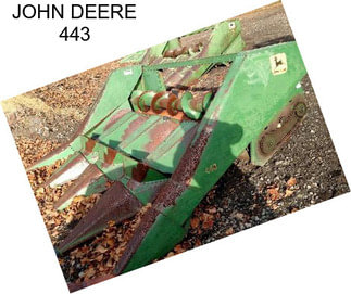 JOHN DEERE 443