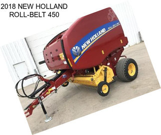 2018 NEW HOLLAND ROLL-BELT 450