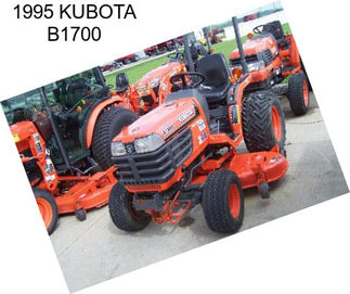 1995 KUBOTA B1700