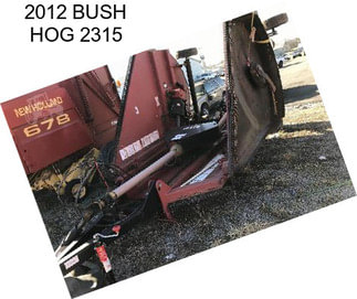 2012 BUSH HOG 2315