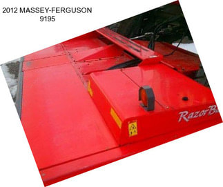 2012 MASSEY-FERGUSON 9195