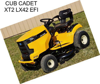 CUB CADET XT2 LX42 EFI