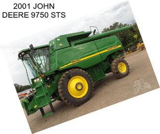 2001 JOHN DEERE 9750 STS