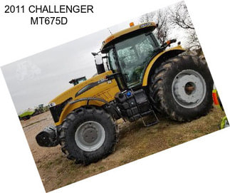 2011 CHALLENGER MT675D