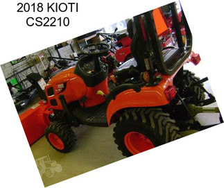 2018 KIOTI CS2210