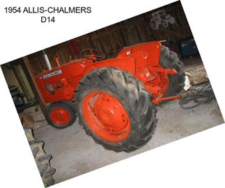 1954 ALLIS-CHALMERS D14