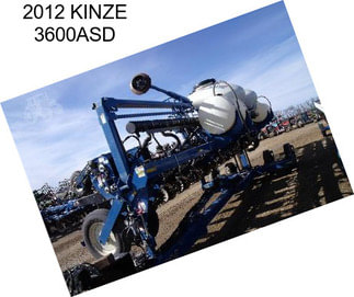 2012 KINZE 3600ASD