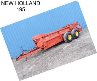 NEW HOLLAND 195