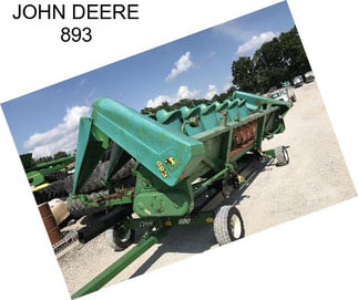 JOHN DEERE 893