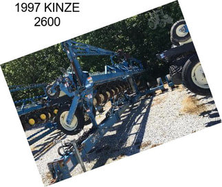 1997 KINZE 2600