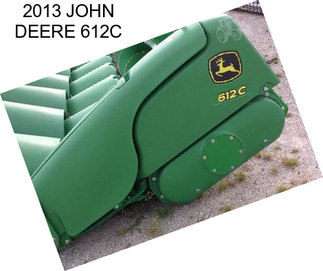 2013 JOHN DEERE 612C