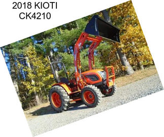 2018 KIOTI CK4210