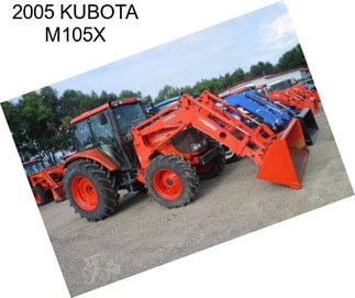 2005 KUBOTA M105X