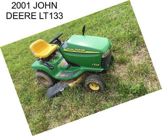 2001 JOHN DEERE LT133