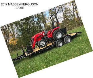 2017 MASSEY-FERGUSON 2706E