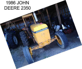 1986 JOHN DEERE 2350