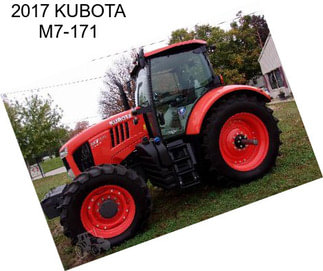 2017 KUBOTA M7-171