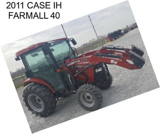 2011 CASE IH FARMALL 40