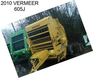 2010 VERMEER 605J