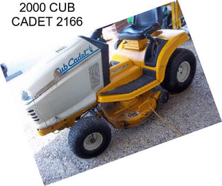 2000 CUB CADET 2166