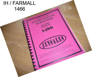 IH / FARMALL 1466