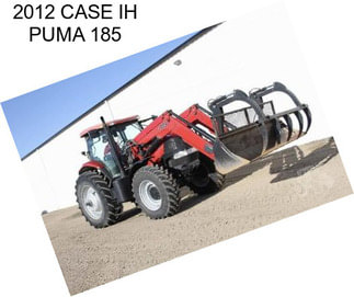 2012 CASE IH PUMA 185