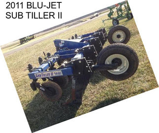 2011 BLU-JET SUB TILLER II