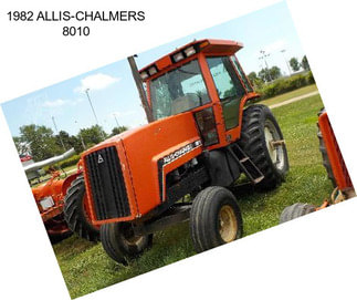 1982 ALLIS-CHALMERS 8010